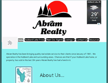 Tablet Screenshot of abramrealty.com